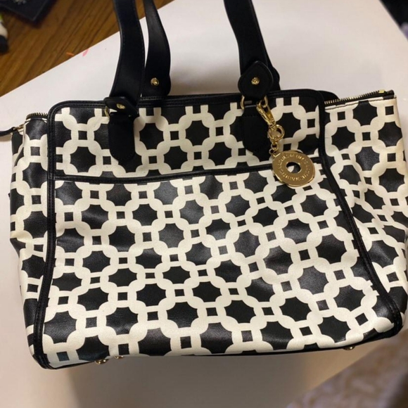 Black and white tote - Picture 1 of 7